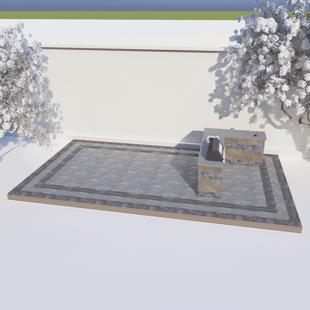 Outdoor Kitchen 4080 - 8.91 x 4.92 m
